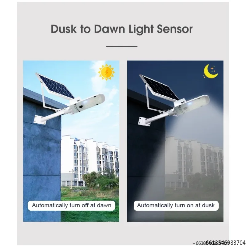 

Solar LED Street Light with Camera IP65 Aluminum 300W/200W 4G WiFi Outdoor Surveillance Light CCTV Wireless