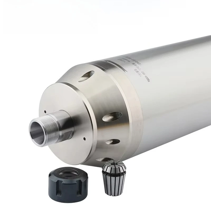 CNC Milling Spindle 7.5KW Water Cooled Spindle Motor 220V 380V 125MM Diameter ER25 for CNC Router Stone Marble Carving