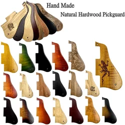 High quality hand made Natural hardwood Pickguard Guitar Replacement Parts accessories