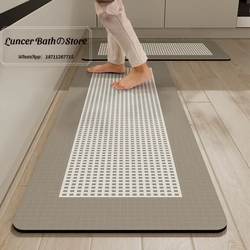 Simple home diatomaceous earth foot pads absorb water, oil, and dry quickly