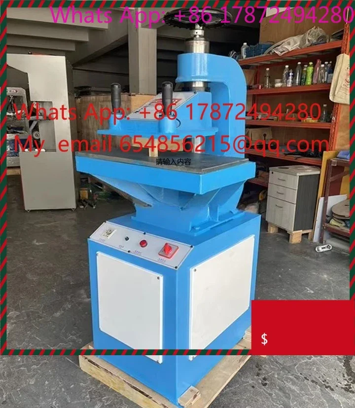 Leather Shoe Material Hydraulic Clicking Press, New Style Swing Arm Hydraulic Die Cutting Clicker Machine