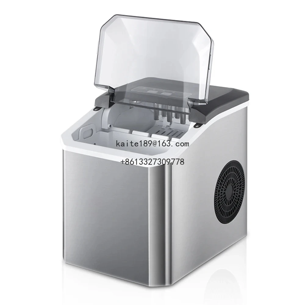 

New Ice Maker with Handle 26LBS/24H Portable Ice Maker Machine with Scoop Countertop Adjustable