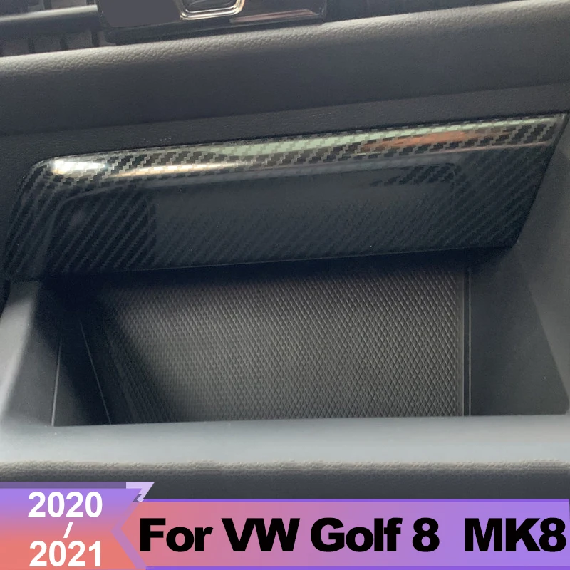 

Автомобильные аксессуары из нержавеющей стали для Volkswagen VW Golf 8 MK8 2020 2021 2022, интерьерный центральный контроллер с USB-портом, отделка корпуса