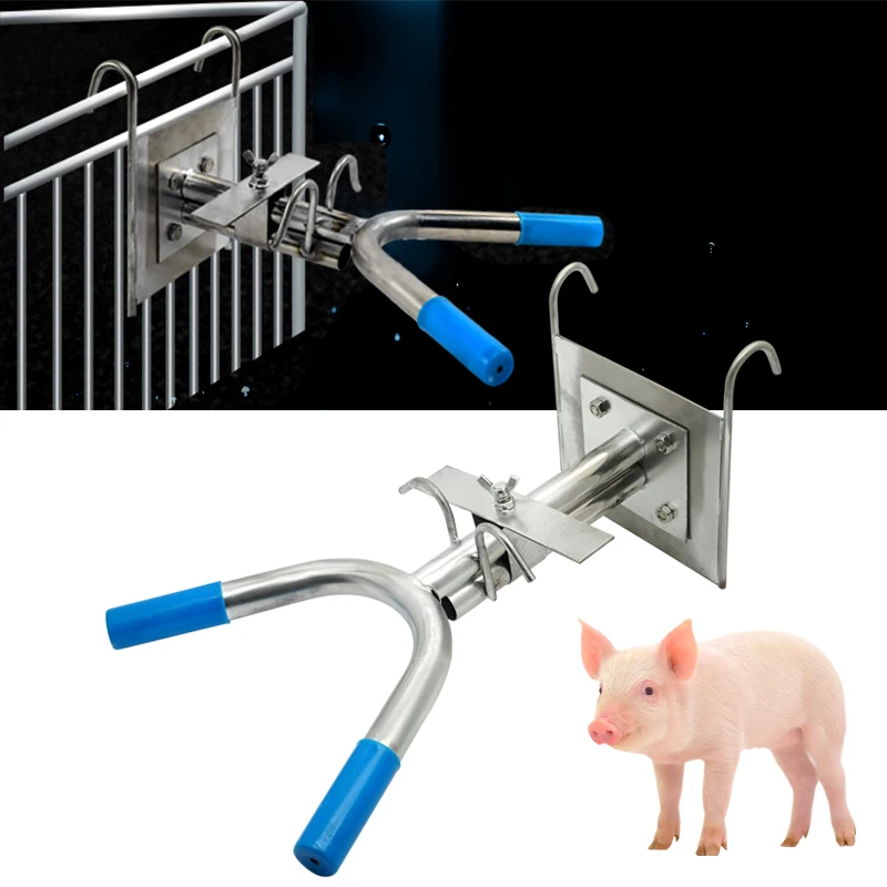 Piglet Castration rack Veterinary tool 304 Stainless Steel Pig Castration Frame Farm livestock Castration Equipment