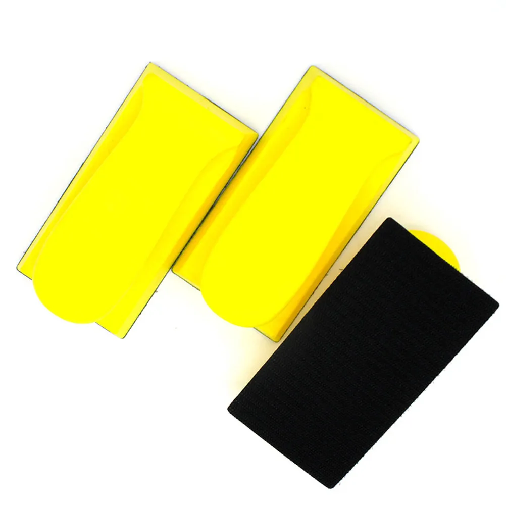 70x135mm Heavy-Duty PU Manual Grinding Disc Sanding Holder Backing Pad Compatible with Sanding Sponge Wool Ball Polishing Pads view 5