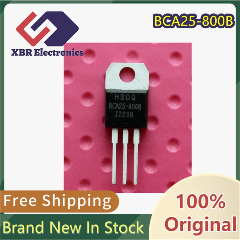 

(5/50 piece) BCA25-800B BCA25-800 TO-220 800V Brand New Genuine Original Product In Stock Free Shipping BCA25-800B