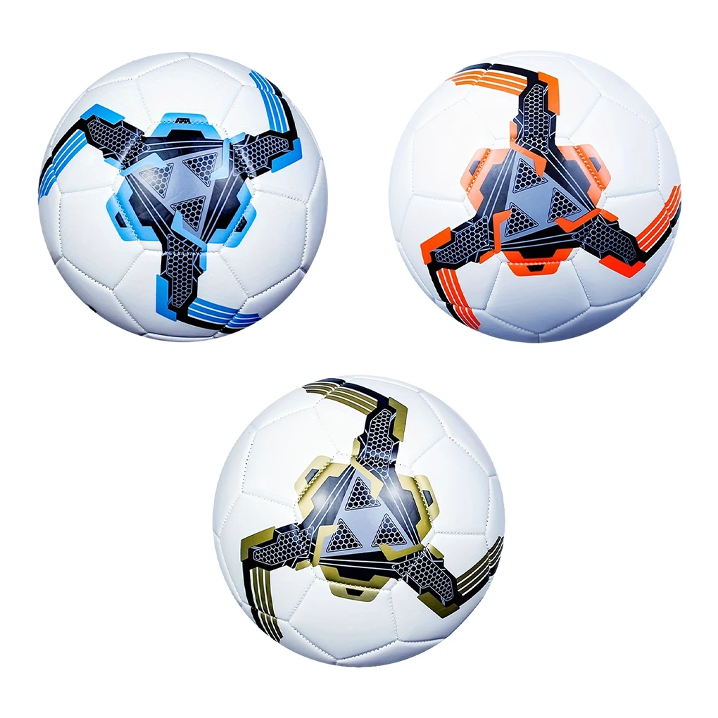 

PU Leather Professional Soccer Ball Standard Size 5 4 Football Machine-Stitched Football Goal League Ball Sport Training Outdoor