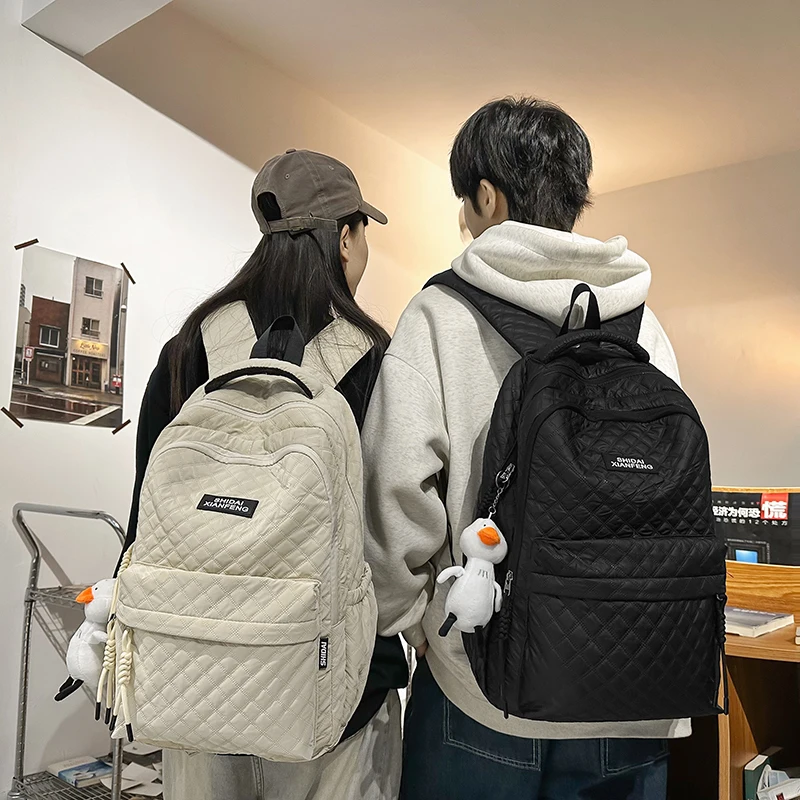 

Fresh and stylish double-shoulder travel backpack Fashionable and casual large-capacity laptop backpack，Unisex