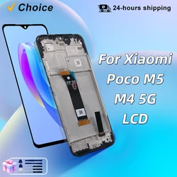 CHOICE For Xiaomi POCO M5 LCD Display Touch Screen Digitizer For POCO M5 Display M4 5G LCD 22071219CG Assembly Replacement Parts