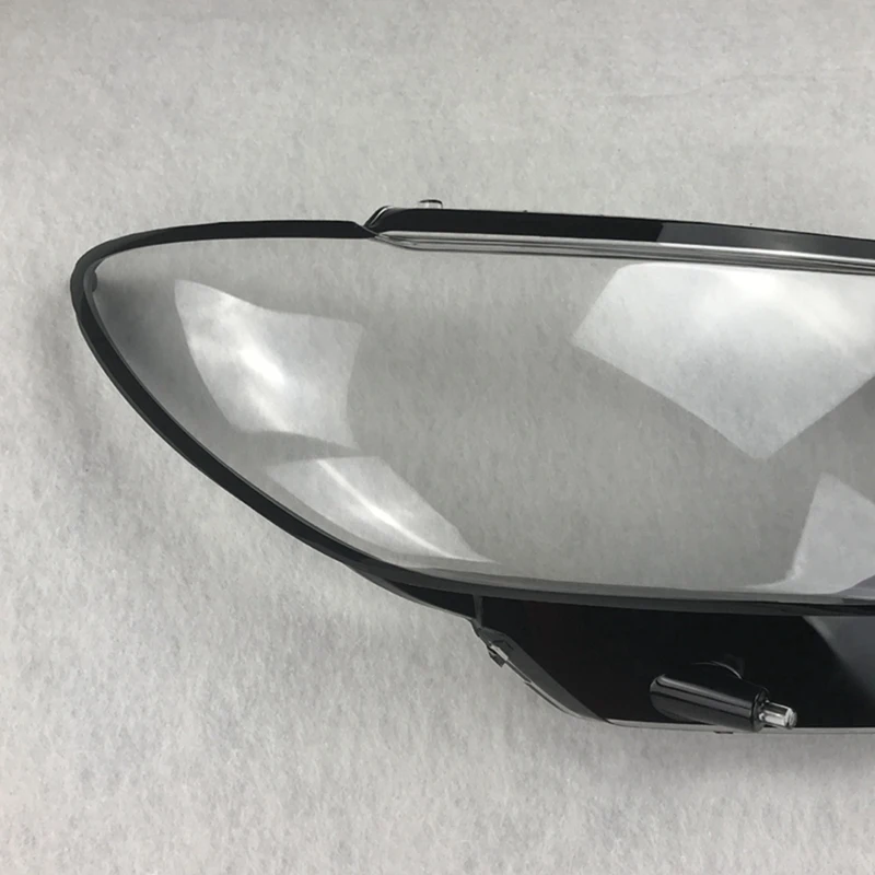 1 Pair L+R For Jeep Compass 2017 2018 2019 Car Headlight Lens Cover Headlight Lamp Shade Transparent Front Light Shell