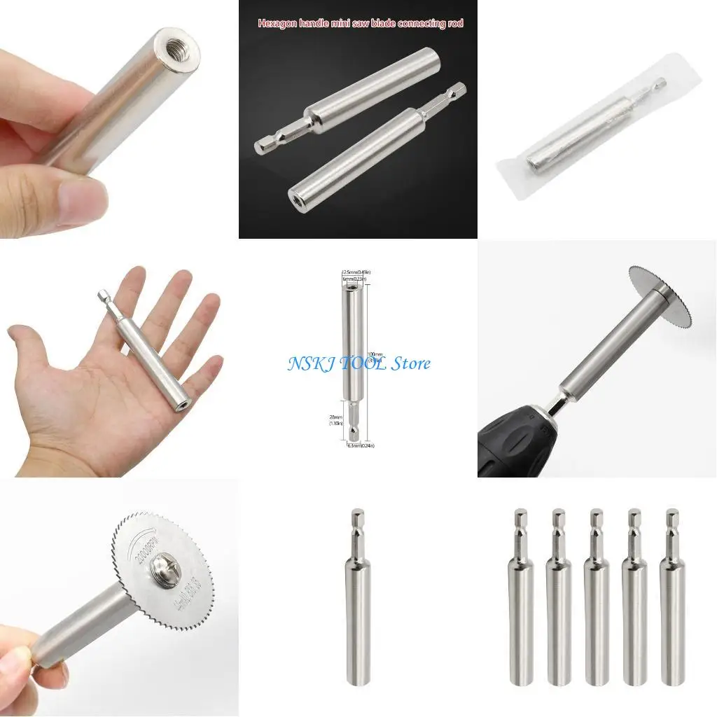 

L8RC Mini Blade Connector Rod 100x12.5mm with Hexagonal Handle Screwdriver Head