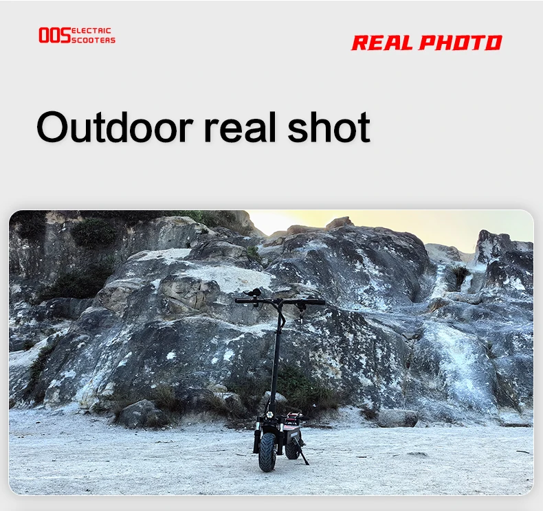 BOYUEDA Q7Pro All-Terrain Elektroroller 52V 19AH Batterie 10 Zoll Reifen Faltbarer Elektroroller mit abnehmbaren Sitzen – Detail 16