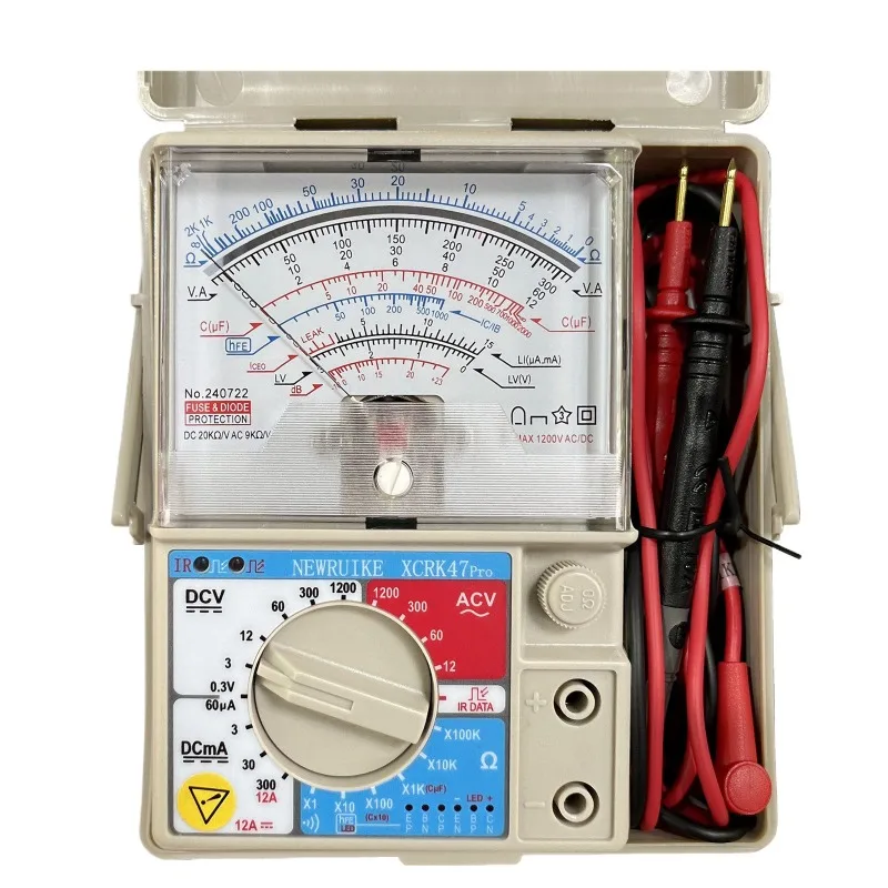 xcrk47pro-high-precision-mechanical-electrician-home-maintenance-pointer-multimeter-multimeter