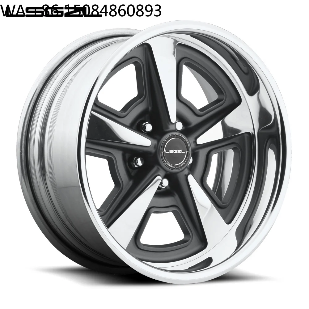18 Inch Simple Style 3 Piece Forged Alloy Wheels 5x120 PCD Durable Rim Passenger Car Auto Custom Modification Parts