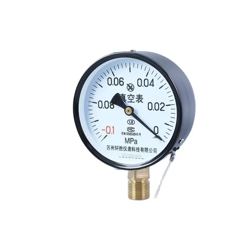 Instrument Factory Pressure Gauge Y100 Air Pressure Vacuum Water Negative Pressure Hydraulic