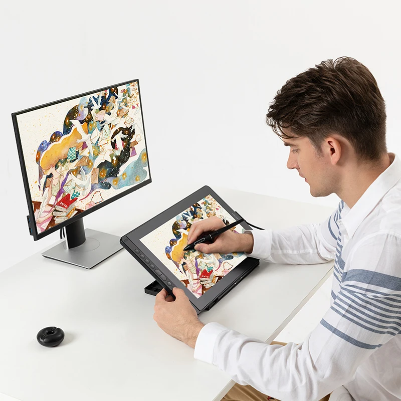 Kamvas 16(2021) Laptop Pc Computer Accessories Screens Drawing Pen Display Graphic Tablet Monitor