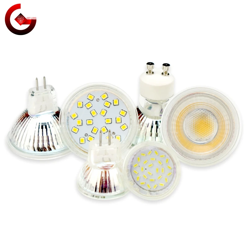 

12V 220V MR16 GU10 GU5.3 Lampada LED Bulb 3W 5W Bombillas LED COB Lamp Spotlight Lampara LED Spot Light 24/120 degree