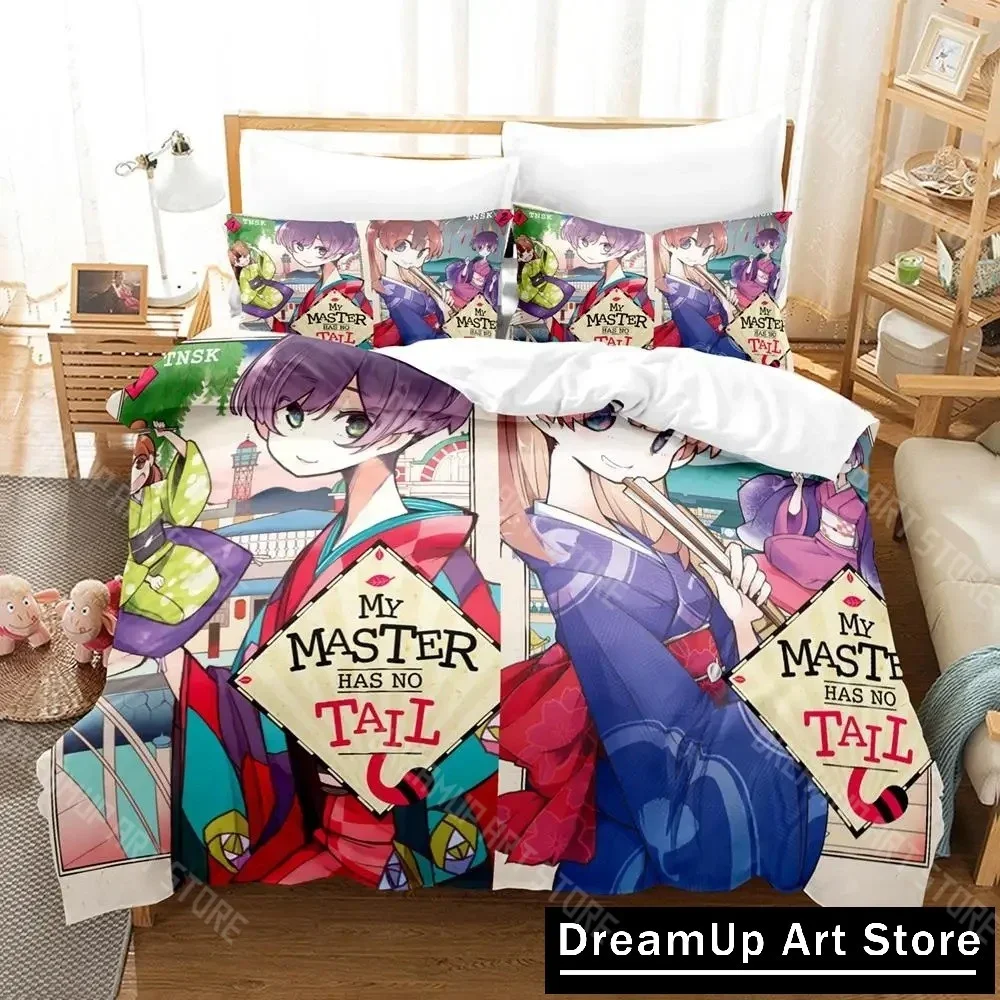 

3D Print Аниме My Master Has No Tail Комплект постельного белья для мальчиков и девочек Twin Queen King Size пододеяльник наволочка кровать для мальчиков и взрослых спальня