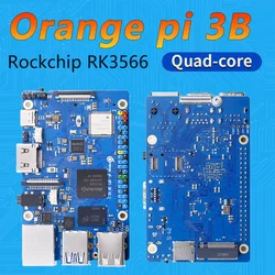 Orange Pi 3 modelo B placa de desarrollo RK3566 con WiFi y Bluetooth