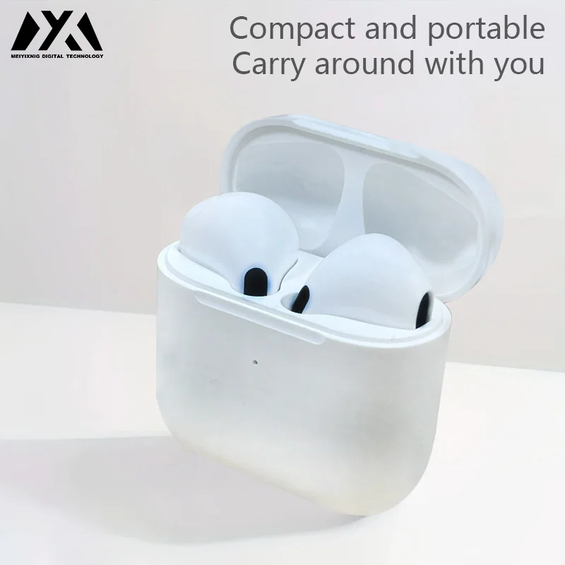 Pro4-True wireless Bluetooth headphones with super long battery life, included charging case, in-ear headphones