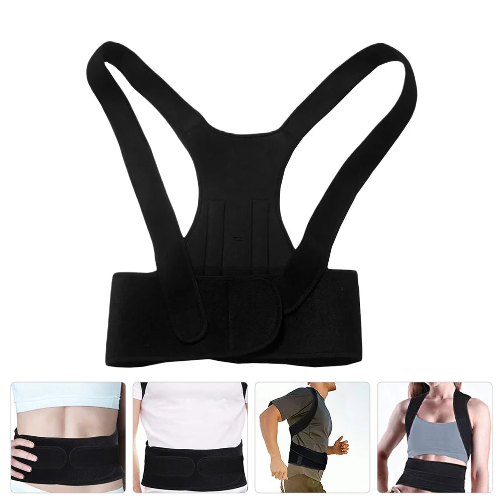 Hunchback Correction Belt Reusable Posture Corrector OK Fabric Daily Use Adjustable Brace Men and Women