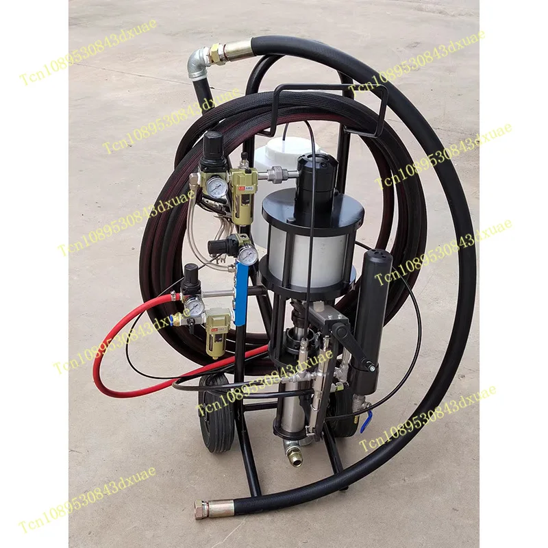 FRP truck-mounted spraying machine, epoxy resin spray gun gel coat chopped fiber two-component spraying machine