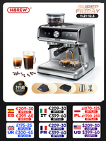 HiBREW  Barista Pro 20Bar Bean to Espresso,Cafetera  Commercial Level Coffee Machine with Full Kit for Cafe Hotel Restaurant H7