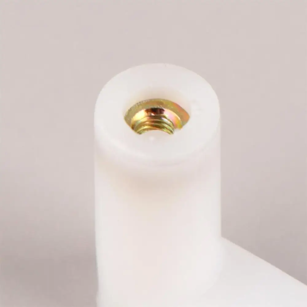 Wear Resistant PCB Mounting Brackets with Screws Anti Vibration L Type Bracket Plastic PCB Feet