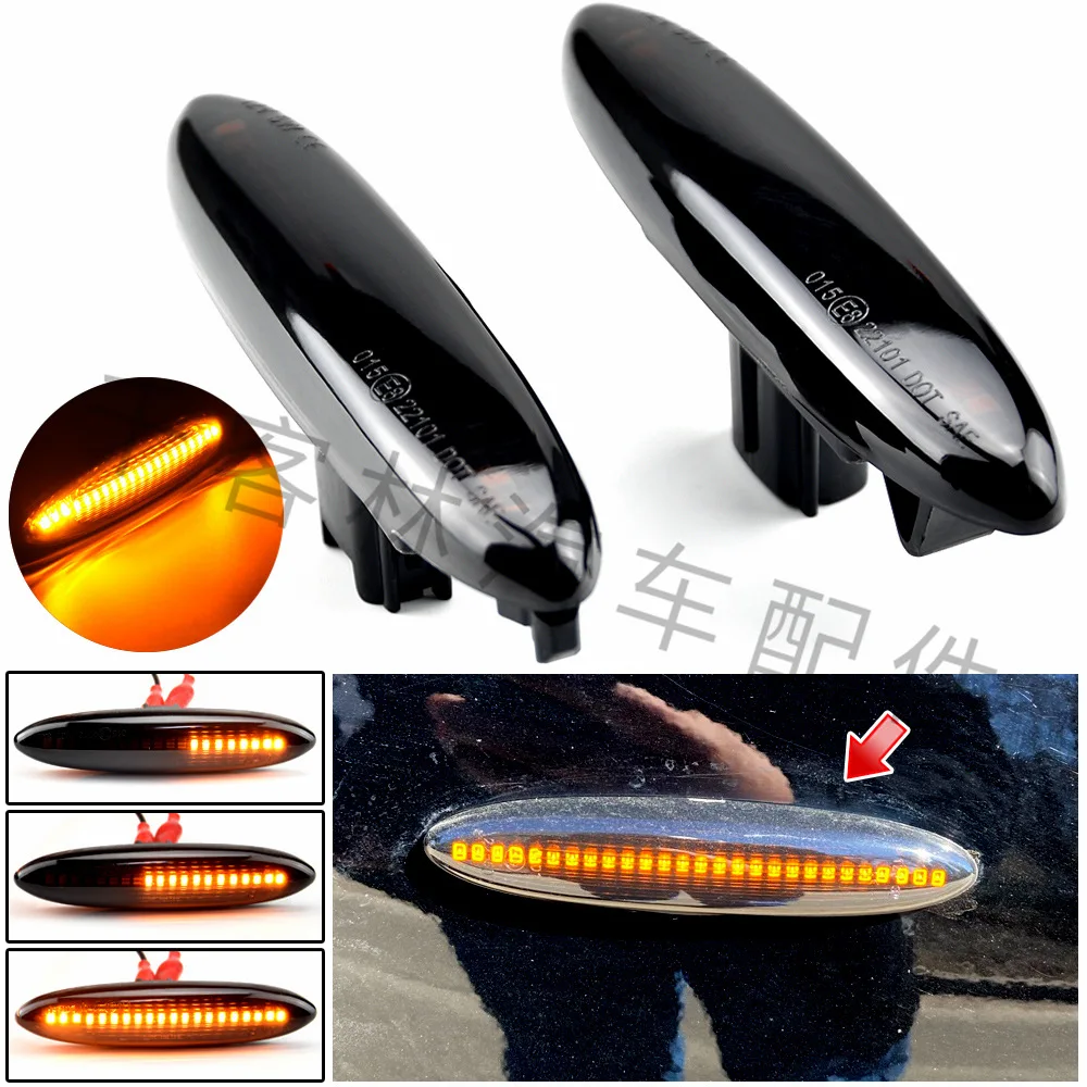 

Suitable for Toyota Highlander Crown Lexus IS250 IS350 SC430 Flow Leaf Edge Light