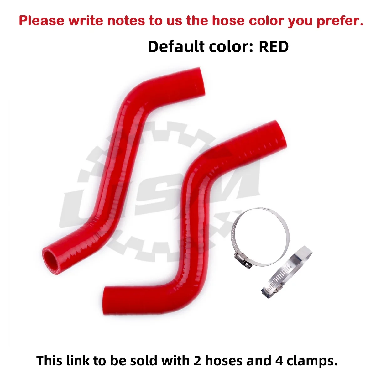 

2PCS 3PLY For 2014-2020 Yamaha YFZ450R YFZ 450R Motorcycle Silicone Radiator Coolant Hose Kit Pipe 2015 2016 2017 2018 2019