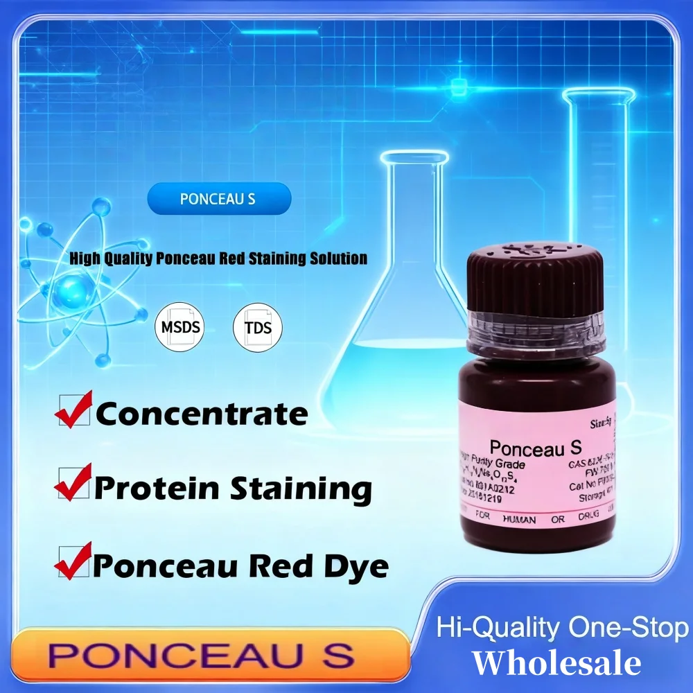 Ponceau S Ponceau Red Powder For Protein Staining And Visualization In Laboratory Applications Original Product