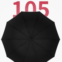 Fully automatic reverse umbrella car mounted LED light reflective strip folding umbrella flashlight umbrella
