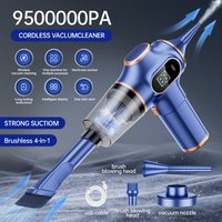 Portable Wireless Car Vacuum Cleaner Suck/blow -2in1 Wireless Vacuum Cleaner Dual Use for Home and Car 120W High Power Cleaner