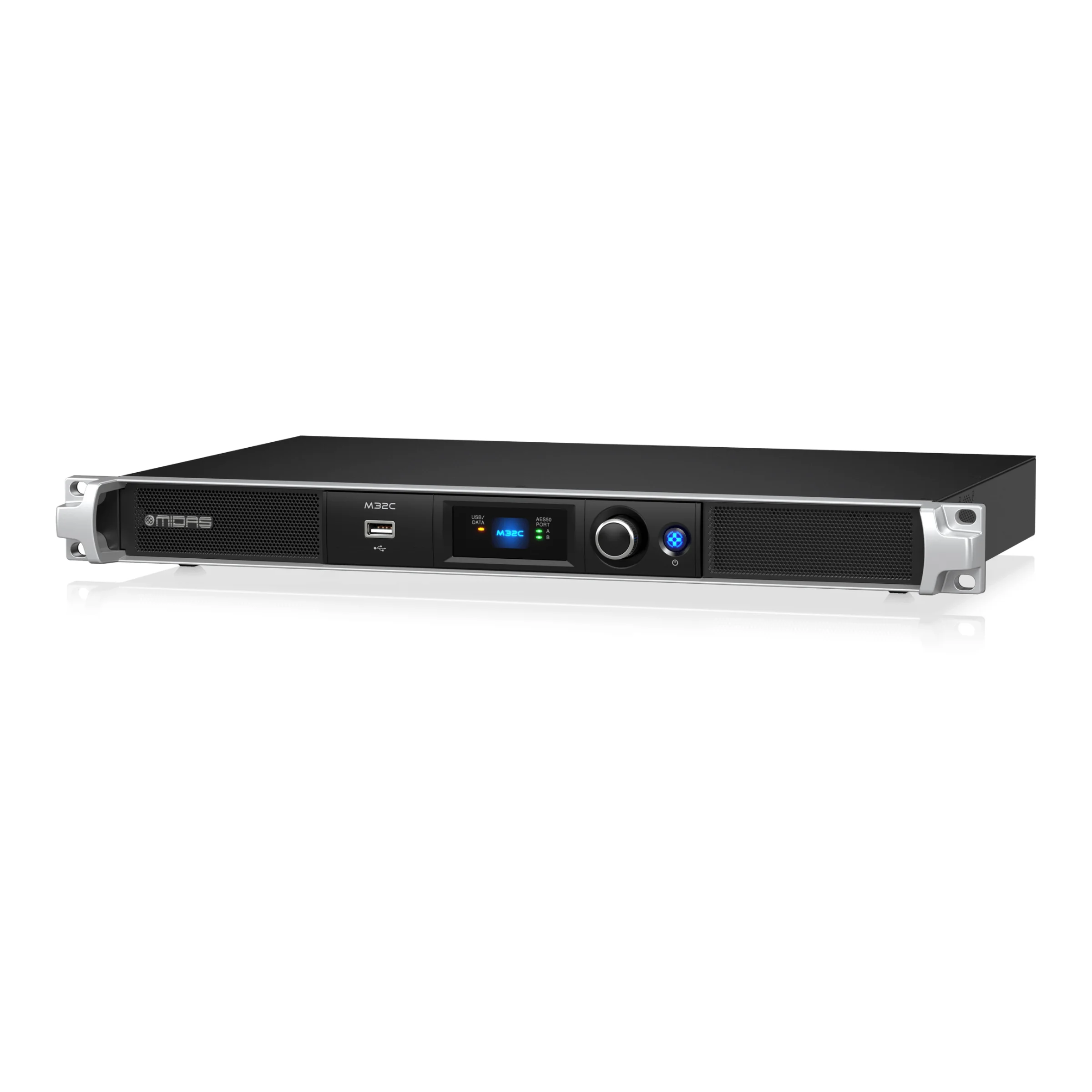 40-Channel Digital Metal Rackmount Mixer 25 Mix Buses Auto Looping Live Sound Applications 8 Effects