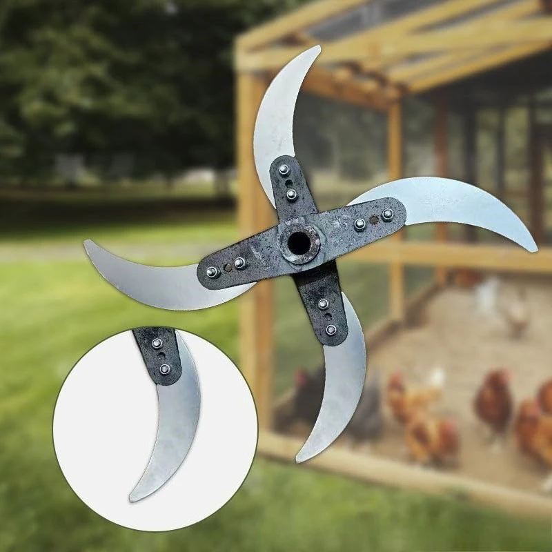 1 set of special blades for hand-made chicken, duck, goose and pig farming machines, grass cutters, vegetable shredders