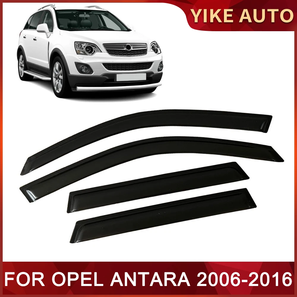 

Window Visor for OPEL ANTARA 2006-2016 Weathershied Door Visor Wind Sun Rain Guards Side Window Wind Deflectors Auto