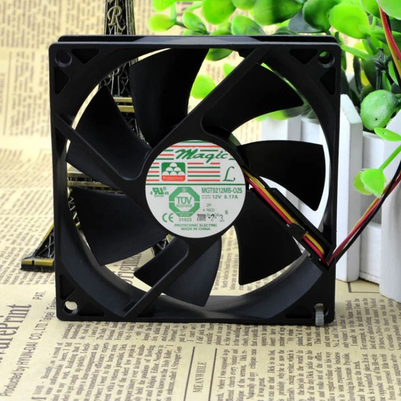 

Mgt9212mb-O25 9025 12V 0.17a 9cm Power Supply of Pc Case Cooling Fan Mgt9212mb