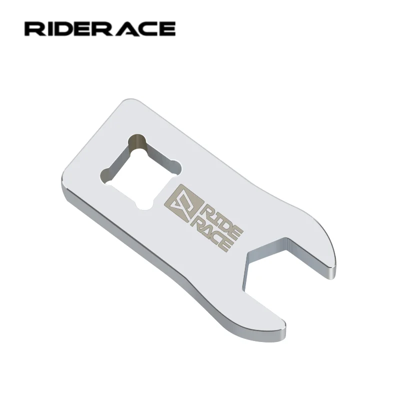 RIDERACE Fahrrad-Scheibenbremskabel-Spanner 8mm Drehmomentschlüssel Öffnungskopf Fahrrad-Reparaturwerkzeug Schraubenentferner für 1/4 Zoll Schraubenschlüssel