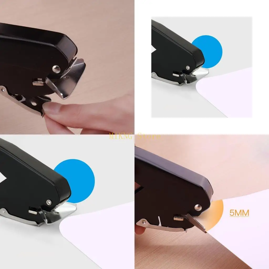 Kim Loại 5Mm Bấm Lỗ Tròn Thẻ Tín Dụng Kinh Doanh Giấy In Ảnh Dùi Kìm Bán Chạy Nhất