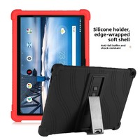 LeTV 10.1 Inch Tablet Protective Case Full Edge Silicone Soft Shockproof Stand Cover for Lenovo Tab5 801LV Computer Office