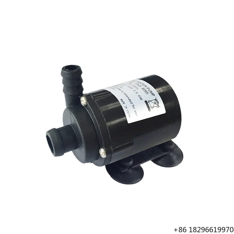 Longevity Silent Mini Battery Operated High Pressure Water Pump Continuous Submersible Pump for Liquid for  Solar Panel