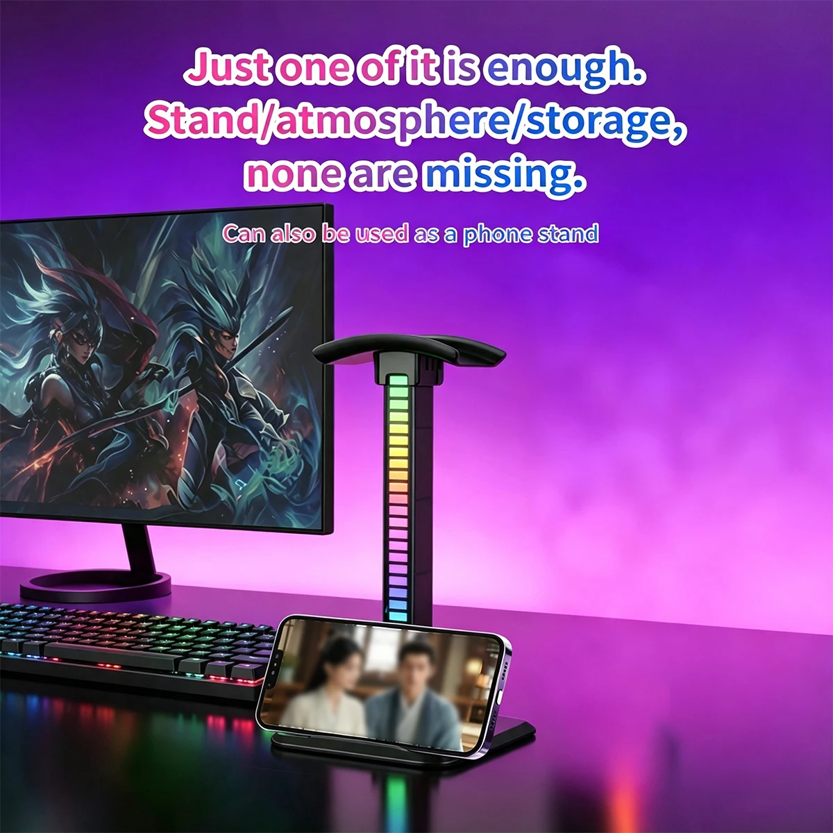 Supporto per Cuffie con Strisc - Headset Stand Rgb recensione e prezzo