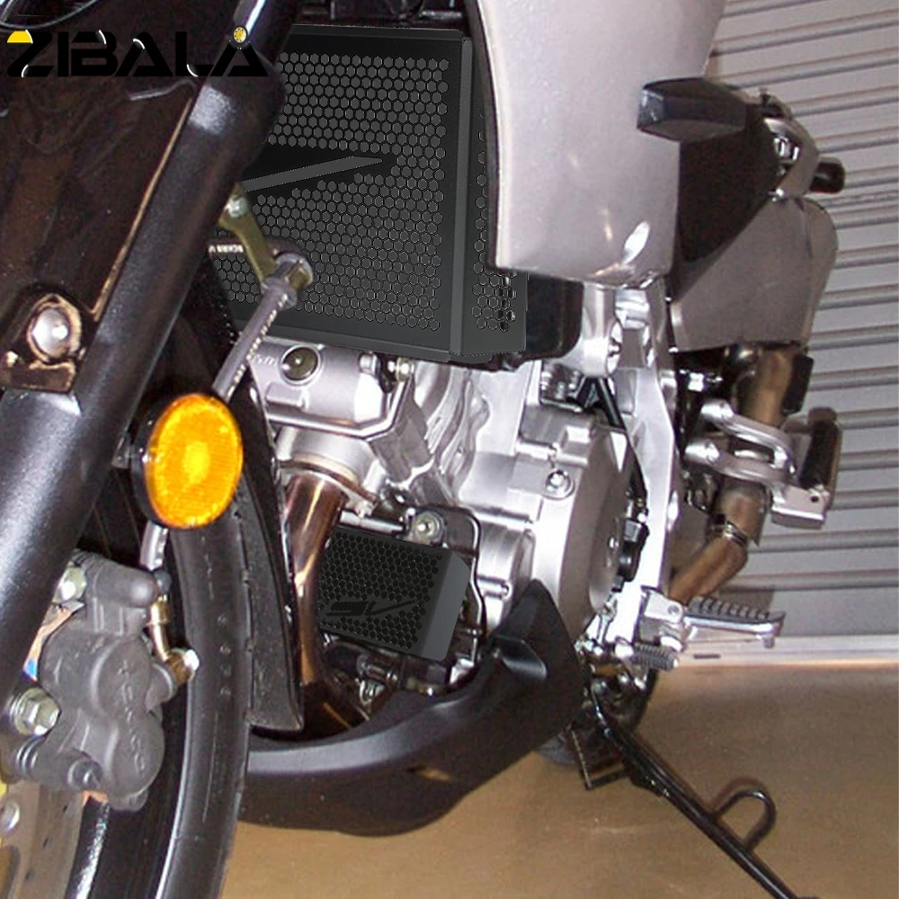 Motocicleta Radiator Grille Guard Cover, Acessórios Protector para Suzuki SV1000 N S SV 1000N SV1000S, 2003-2004-2005-2006-2007