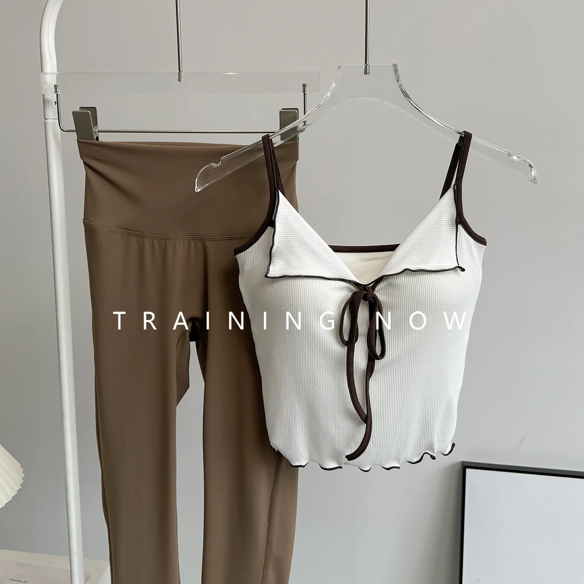 

Fitness suit women's one-piece running shock-proof bra suspender professional exercise quick-drying Pilates yoga suit