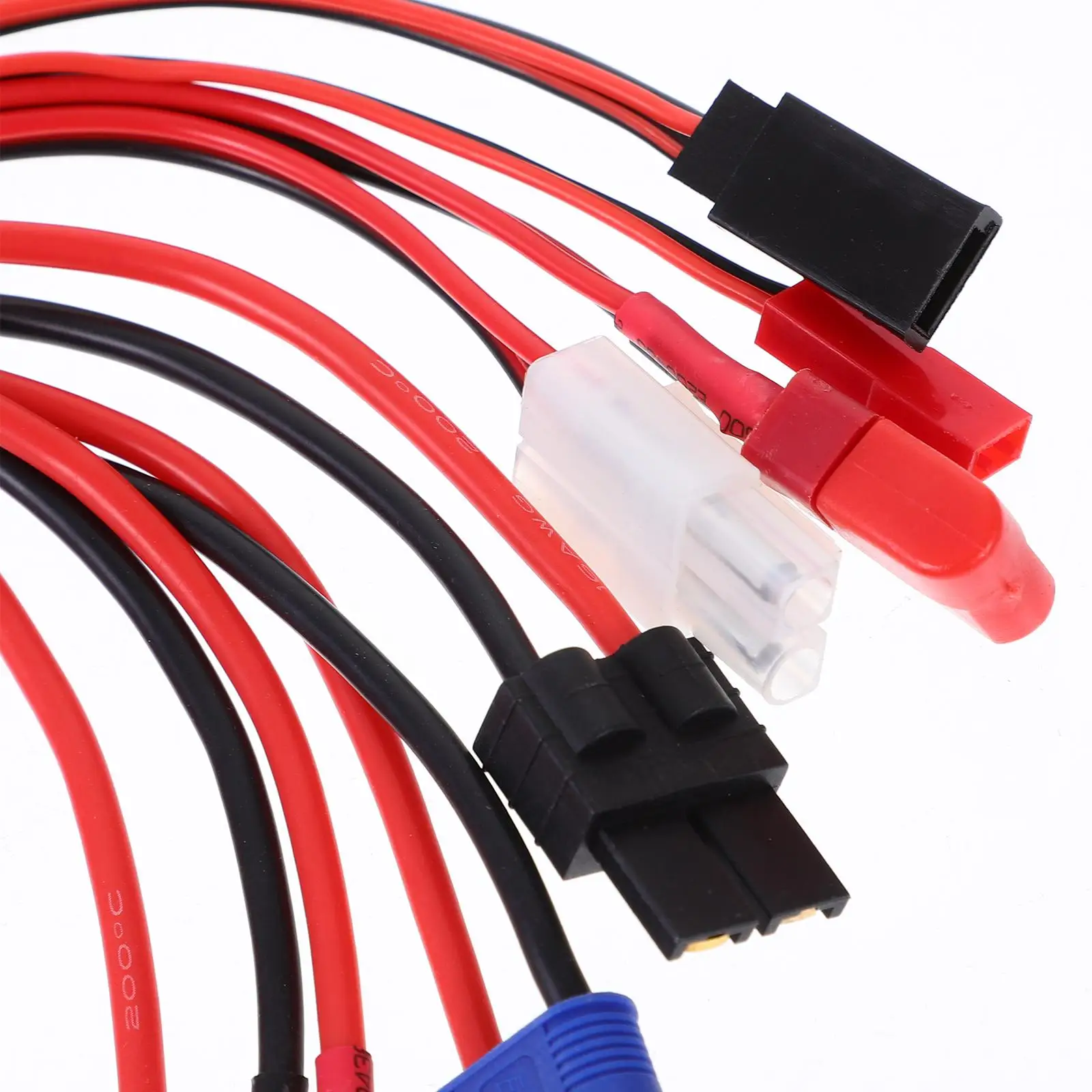 8in1 Banana Plug Cable for Model Aircraft Multifunctional Wire 40mm Connector Aerial Device Charging Adaptor