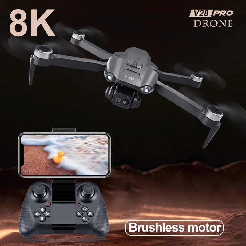 

Новый 4DRC Дрон 8K Профессиональный Квадрокоптер WiFi FPV Дроны с 4K HD Двойной Камерой Бесщеточный Складной RC Вертолет Дрон Игрушки