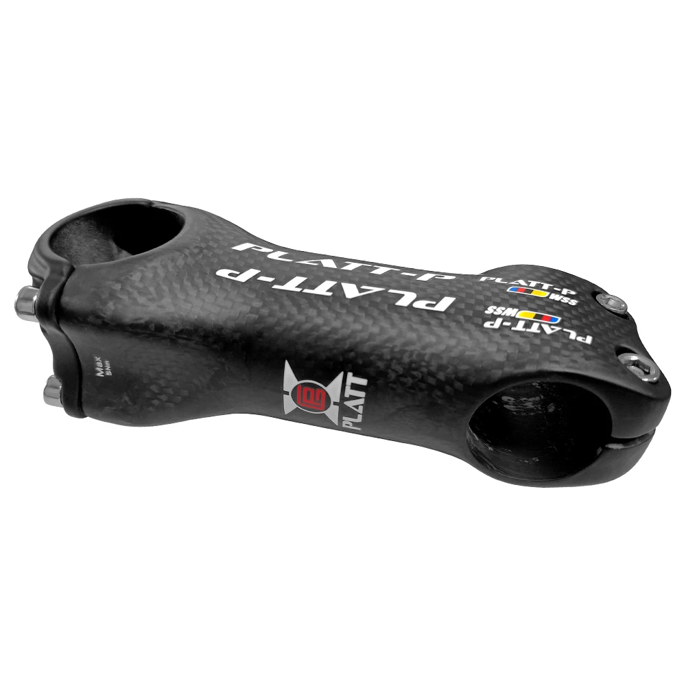 Carbon Road Bicycle Stem, MTB Carbon Table, 6 Degree, 3K Matte, 70, 80, 90, 100, 110, 120, 130, WSS, 31.8