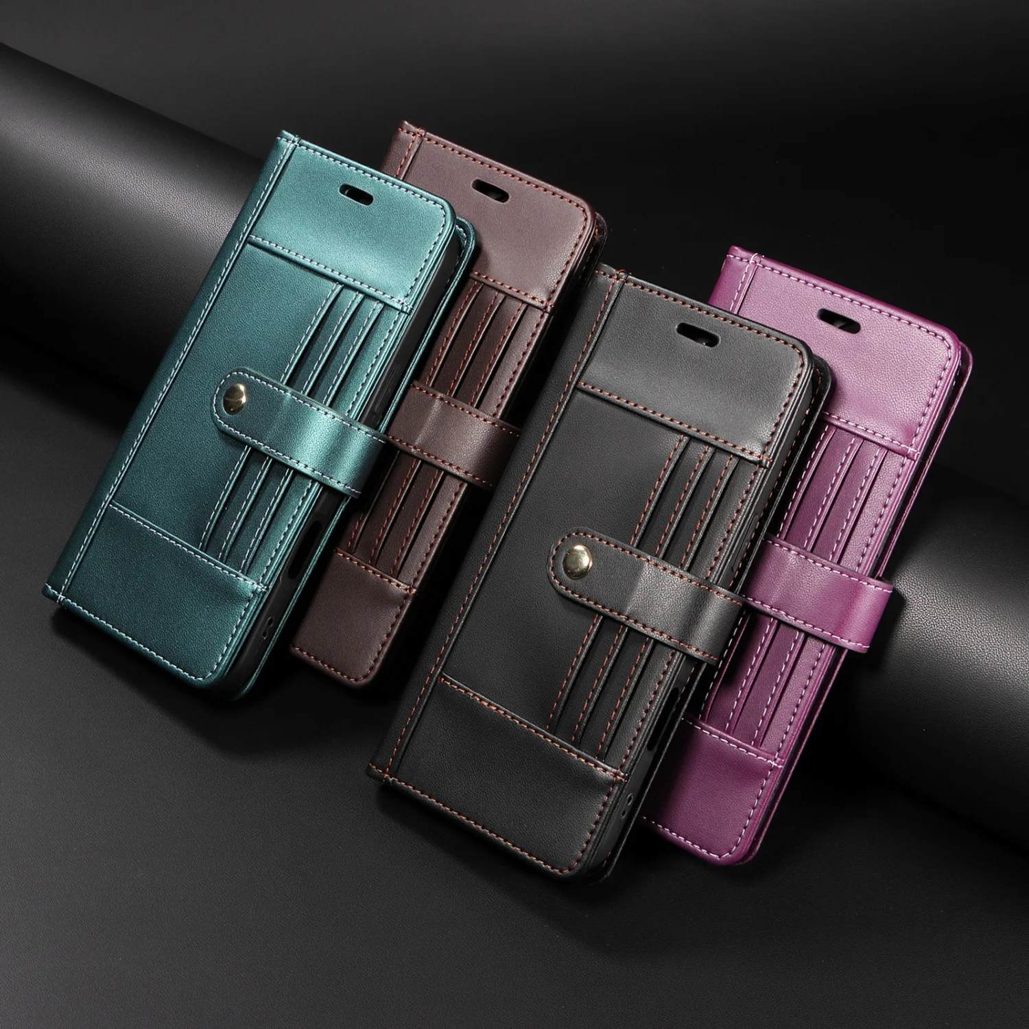 Leather Flip Phone …