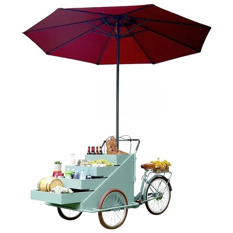 

Multifunctional Internet celebrity outdoor stall selling dining car mobile snacks night market float stall scenic spot stall