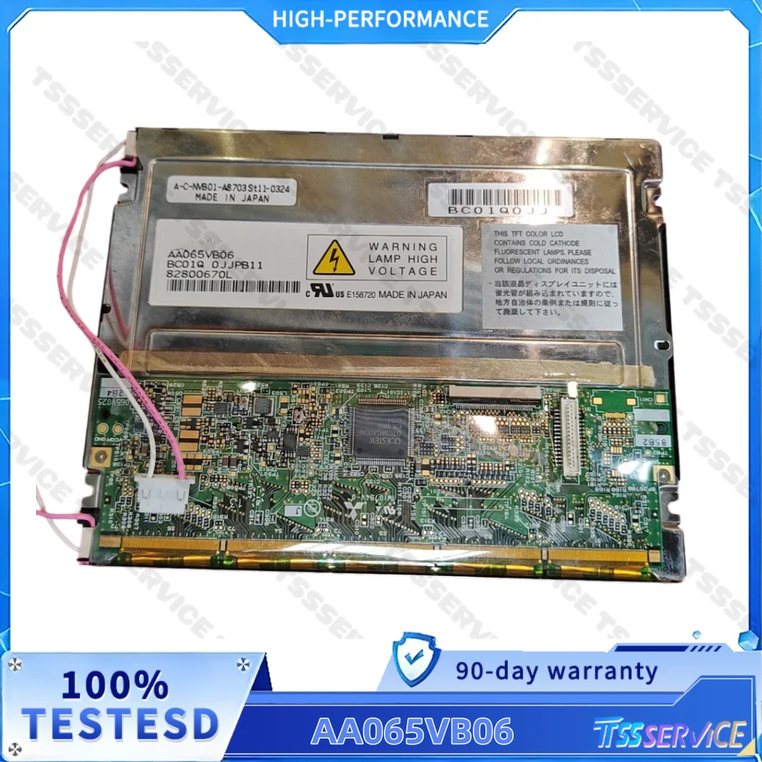 

AA065VB06 6.5 inch 640*480 Resolution LCD panel fast shipping